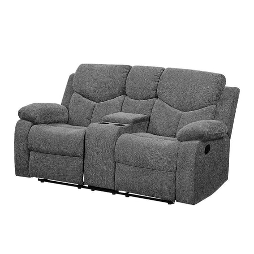 kalen-gray-chenille-motion-loveseat-w-console-1