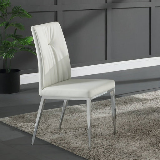 kamaile-beige-leatherette-chrome-side-chair-set-2-1