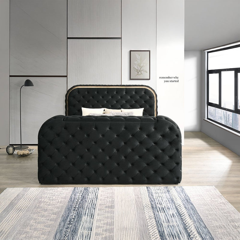kana-black-upholstery-velvet-eastern-king-bed-w-led-fireplace-tv-stand-6