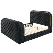 kana-black-upholstery-velvet-queen-bed-w-led-fireplace-tv-stand-2