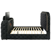 kana-black-upholstery-velvet-queen-bed-w-led-fireplace-tv-stand-4