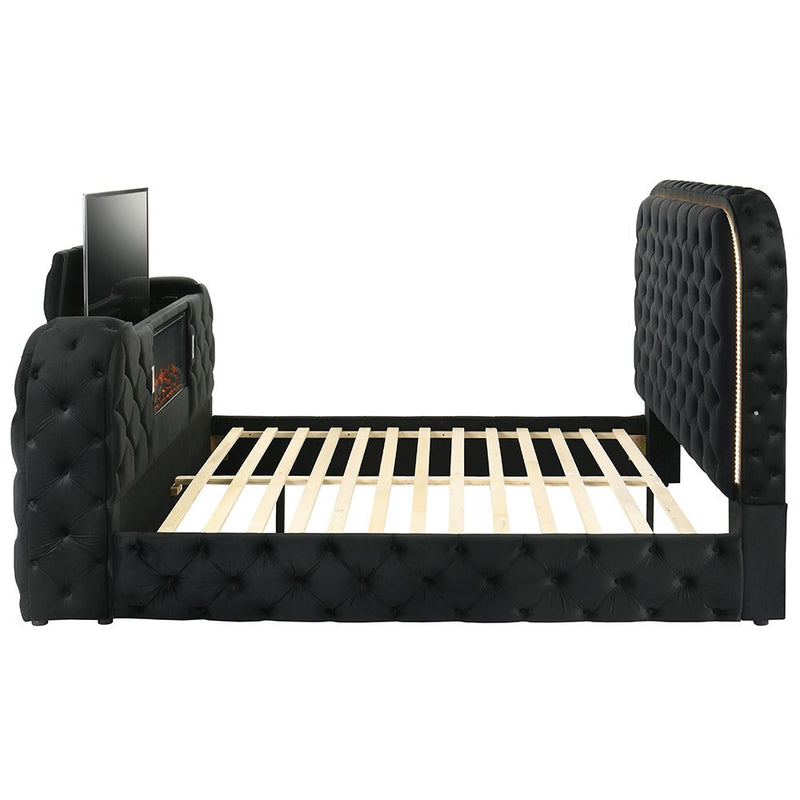 kana-black-upholstery-velvet-queen-bed-w-led-fireplace-tv-stand-4