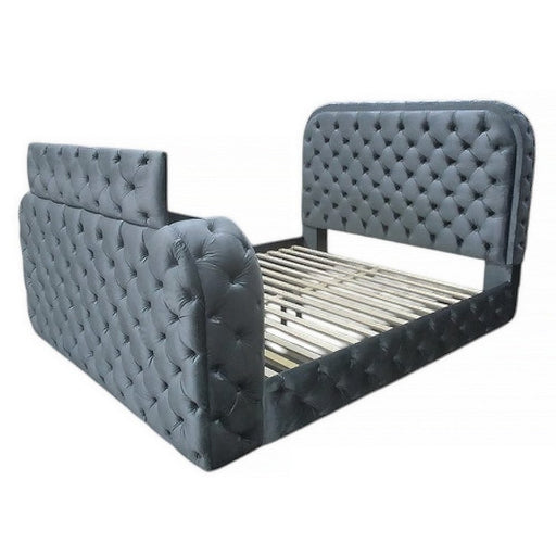 kana-gray-upholstery-velvet-eastern-king-bed-w-led-fireplace-tv-stand-2