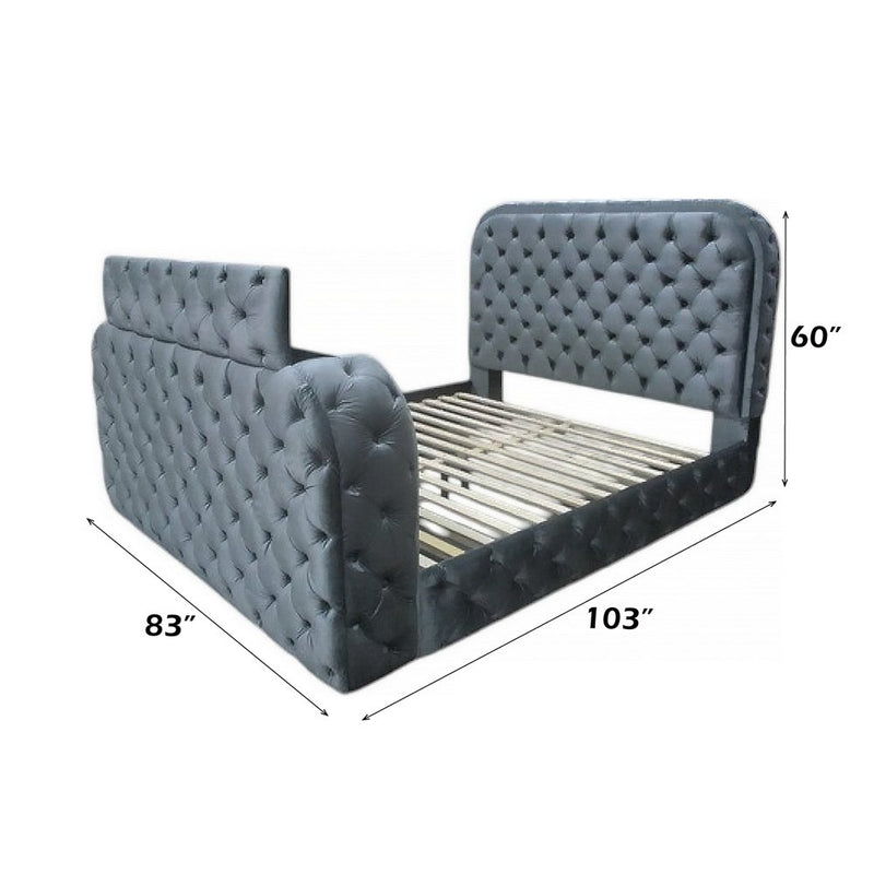 kana-gray-upholstery-velvet-eastern-king-bed-w-led-fireplace-tv-stand-5