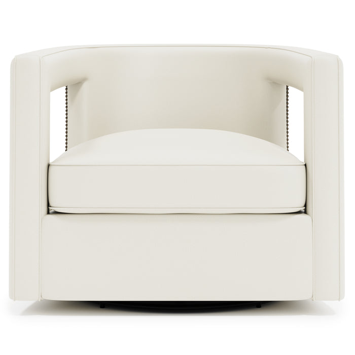 Alana Leather Swivel Chair - Furniture City (CA)l