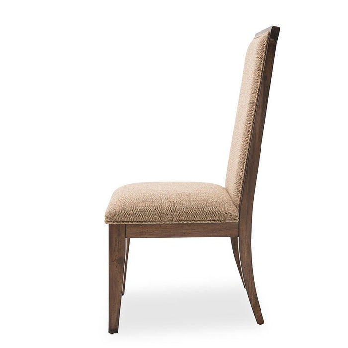 Aico Carrollton Side Chair  in Rustic Ranch