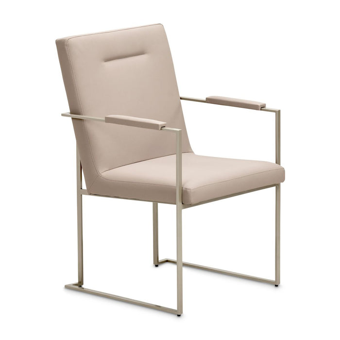 AICO Marin Arm Chair in Greige