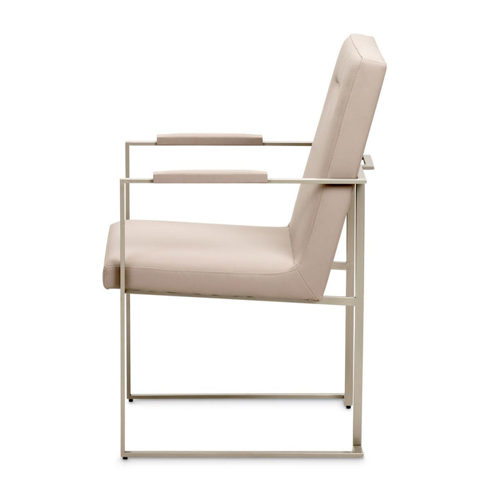 AICO Marin Arm Chair in Greige