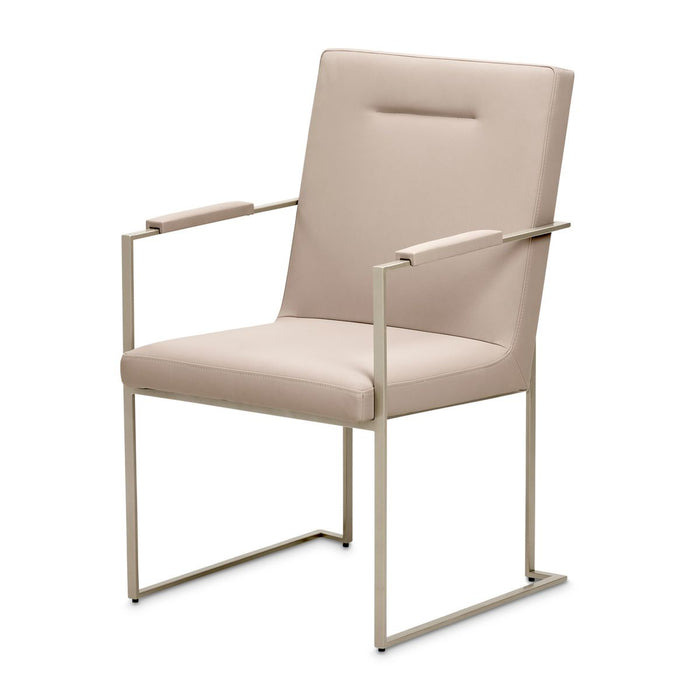 AICO Marin Arm Chair in Greige
