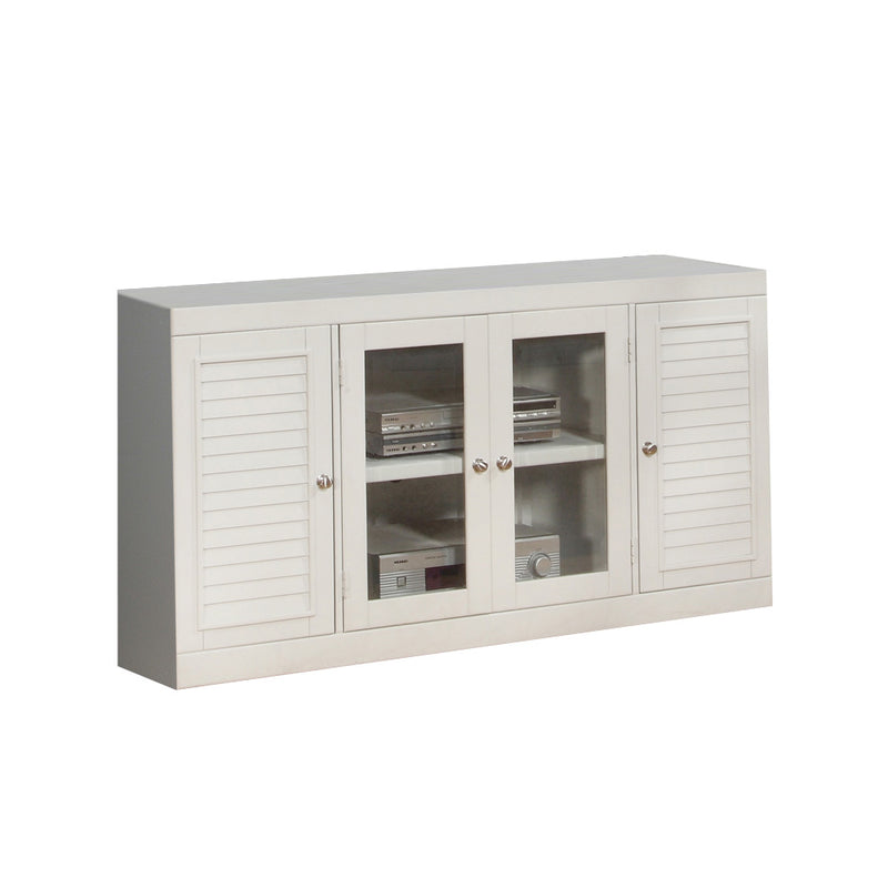 Parker House Boca 13 Piece L Shape Entertainment Wall With Desk