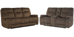 Parker Living Cooper - Shadow Brown Manual Reclining Sofa and Loveseat