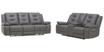 Parker Living Caldwell - Tahoe Charcoal Power Reclining Sofa and Loveseat