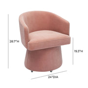 kristen-pink-upcycled-chenille-rolling-desk-chair-7