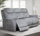 Parker Living Linus - Hudson Grey Power Reclining Sofa Loveseat and Recliner