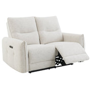 lalisa-cream-chenille-power-motion-loveseat-w-usb-port-4