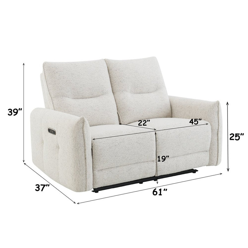 lalisa-cream-chenille-power-motion-loveseat-w-usb-port-9