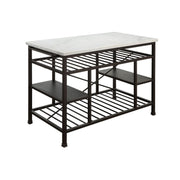 lanzo-natural-marble-top-gunmetal-kitchen-island-1