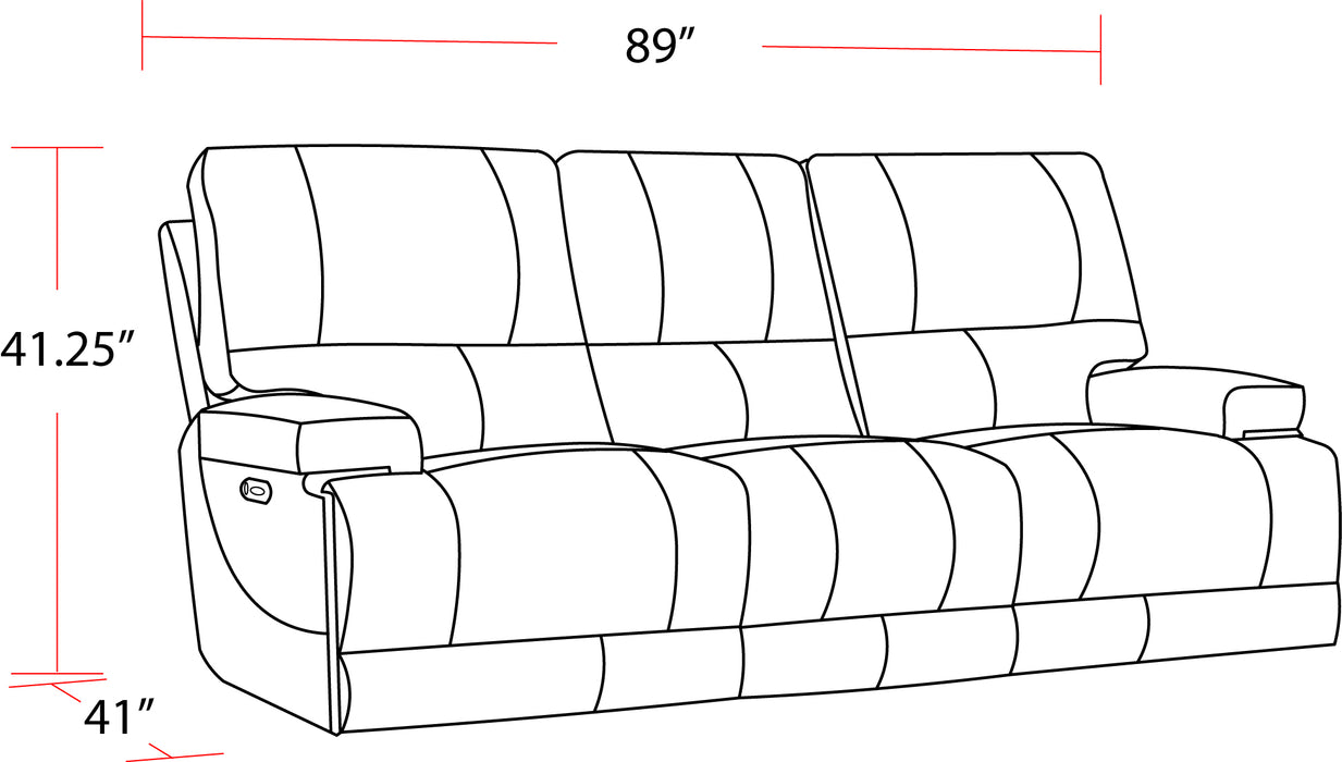 Parker Living Whitman - Verona Coffee - Powered By Freemotion Power Reclining Sofa and Loveseat