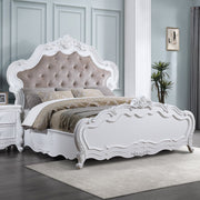latisha-dark-beige-chenille-white-queen-bed-1
