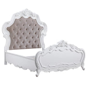 latisha-dark-beige-chenille-white-queen-bed-2