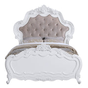 latisha-dark-beige-chenille-white-queen-bed-3