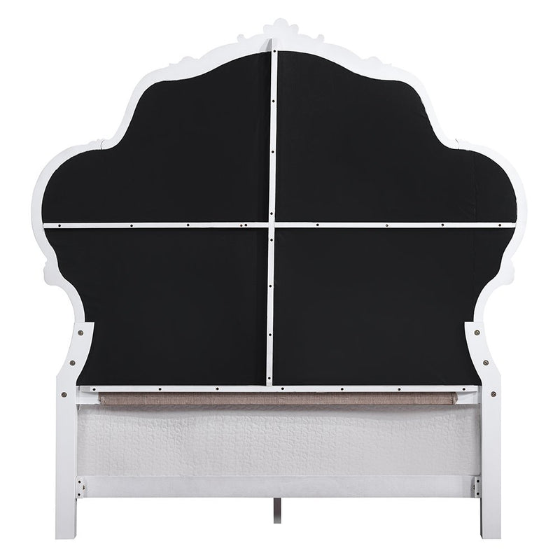 latisha-dark-beige-chenille-white-queen-bed-5
