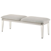 laveda-light-gray-boucle-pearl-white-bench-2