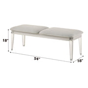 laveda-light-gray-boucle-pearl-white-bench-3