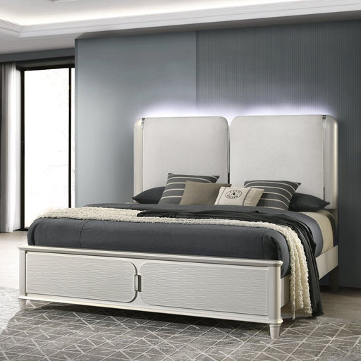laveda-light-gray-boucle-pearl-white-queen-bed-w-led-1