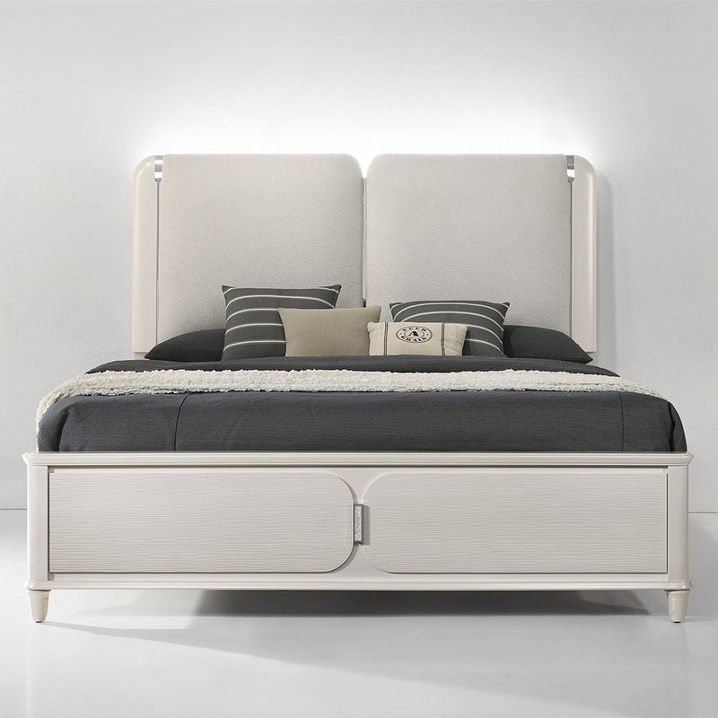 laveda-light-gray-boucle-pearl-white-queen-bed-w-led-3