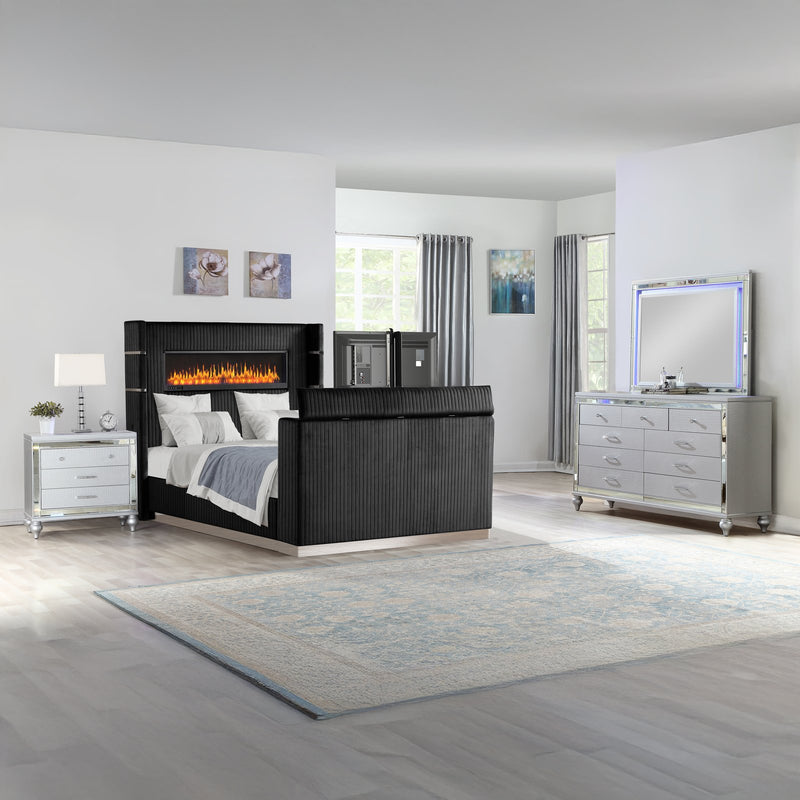 lavish-queen-4pc-bedroom-set-black-1