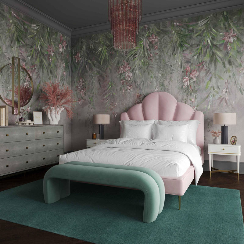 leigh-green-velvet-channeled-bench-2