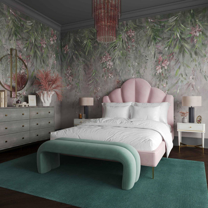 leigh-green-velvet-channeled-bench-2