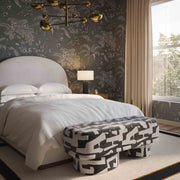 lena-black-and-white-jacquard-bench-2
