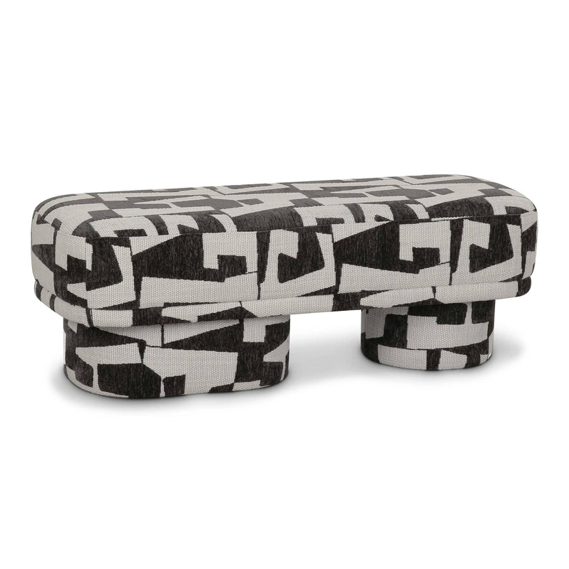 lena-black-and-white-jacquard-bench-4