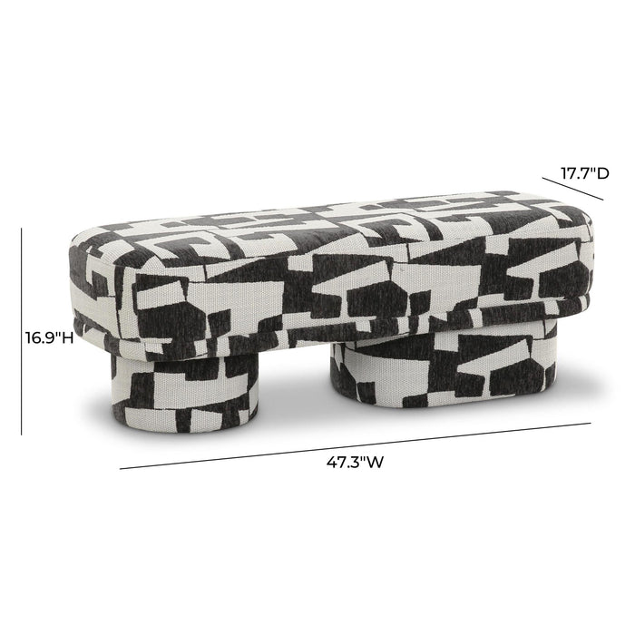 lena-black-and-white-jacquard-bench-7