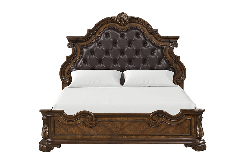 leovanni-queen-uph-bed-dark-brown-4