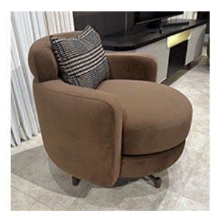 AICO Furniture Avannia Swivel Chair in Antique Gold image