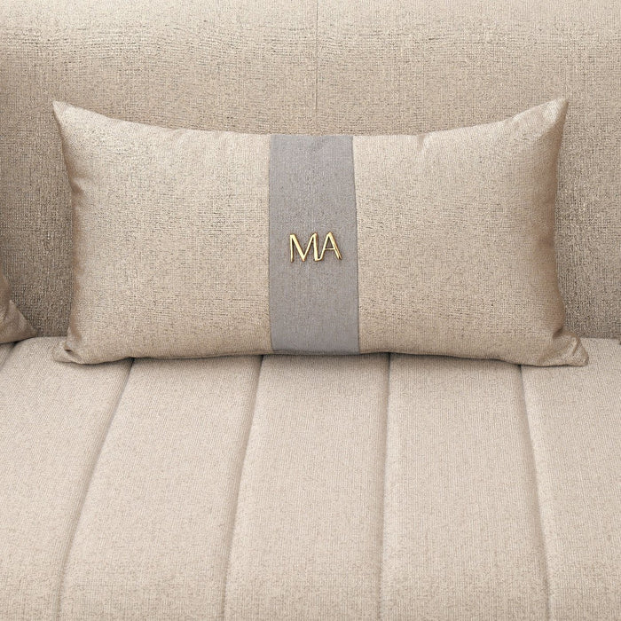 Aico Lisbon 13x24 Opal Oblong Pillow image