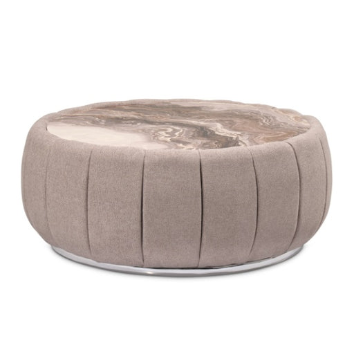 AICO Furniture Lucca Cocktail Table in Silver image