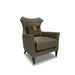AICO Lousanne Accent Chair Nutmeg in Glossy Mocha Sand image