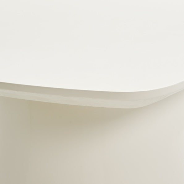 AICO Furniture Le Montreaux Accent Table in Cloud White