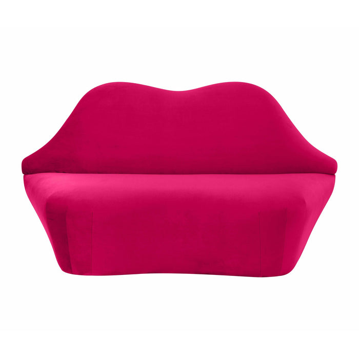 lips-hot-pink-velvet-settee-1