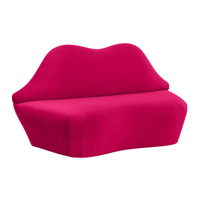 lips-hot-pink-velvet-settee-3