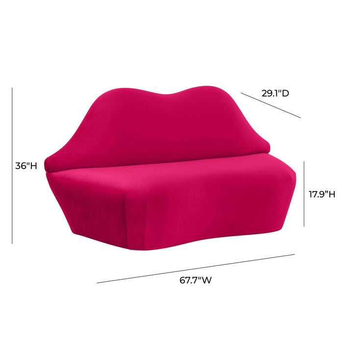lips-hot-pink-velvet-settee-6