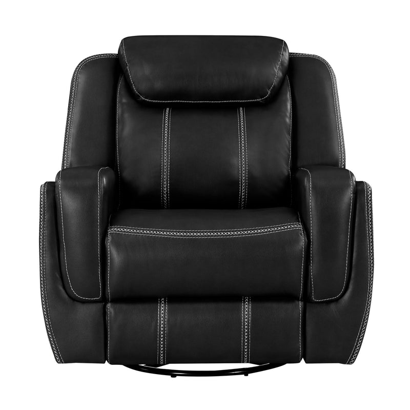 littleton-black-swivel-glider-reclining-chair-2