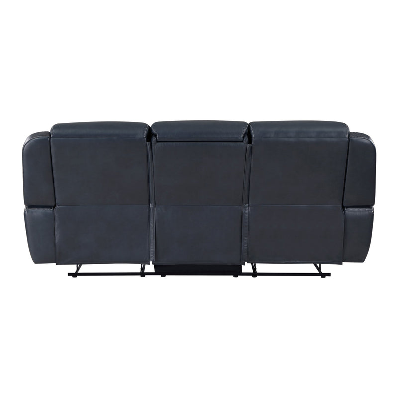 littleton-blue-double-reclining-sofa-with-center-drop-down-cup-holders-storage-pouch-receptacles-and-usb-ports-8