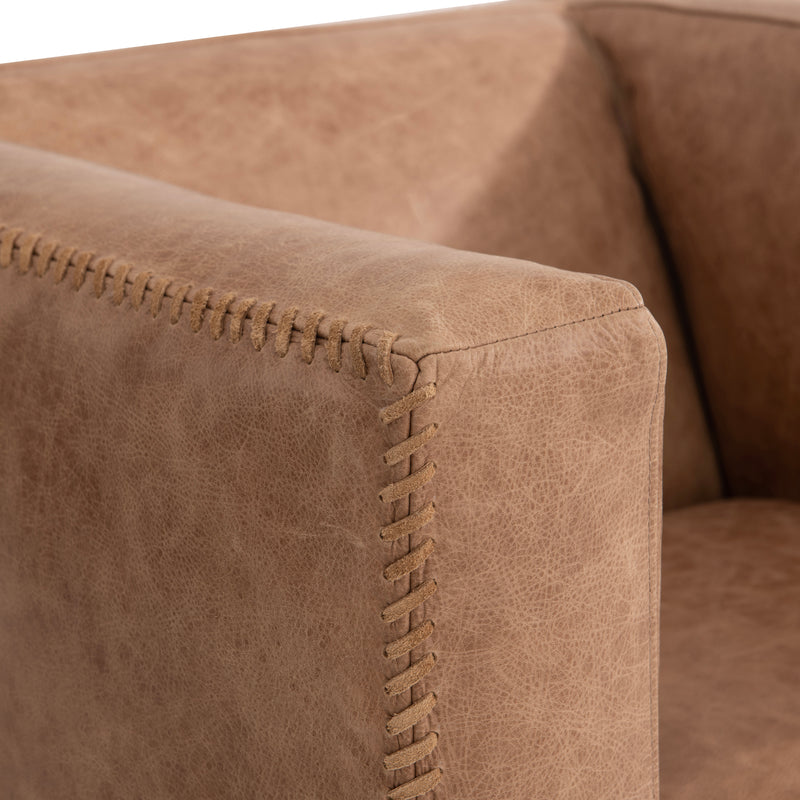 Hudson Leather Swivel Chair - Furniture City (CA)l