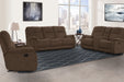 Parker Living Cooper - Shadow Brown Triple Reclining Sofa
