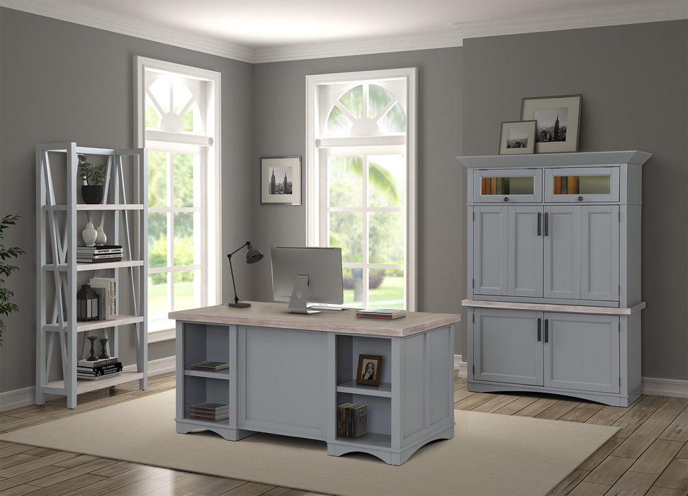 Parker House Americana Modern - Dove Workstation with LED Light